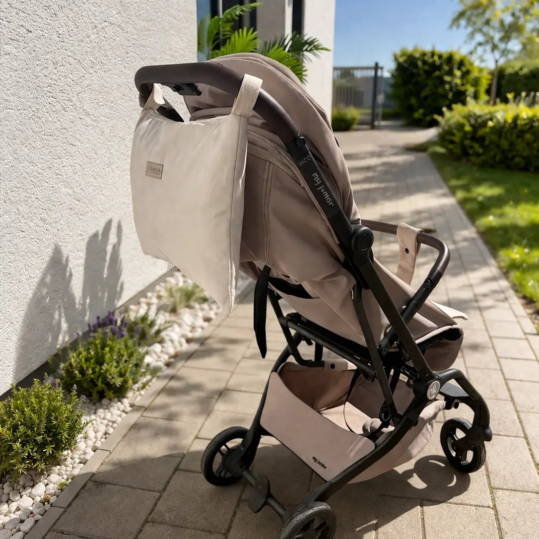 Kinderwagentasche Organizer Bio Baumwolle - Stil & Ordnung für Kinderwägen District for Kids