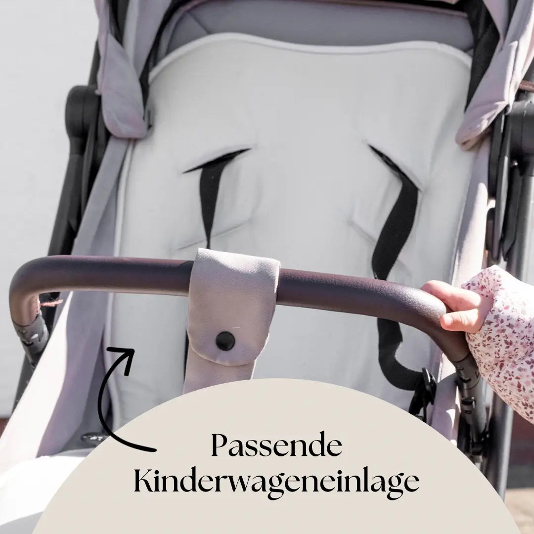 Kinderwagentasche Organizer Bio Baumwolle - Stil & Ordnung für Kinderwägen District for Kids
