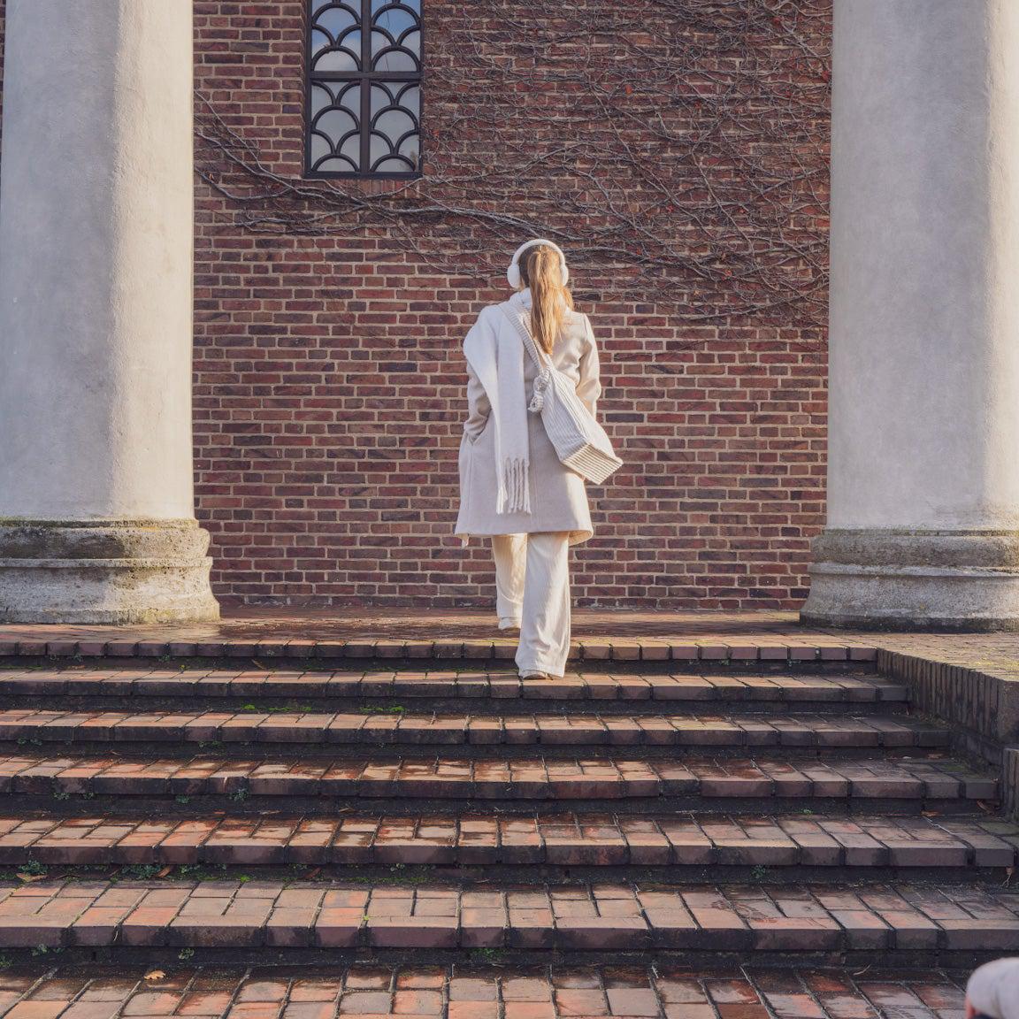 Kinderwagentasche inkl. Wickelunterlage Cord | Wickeltasche-Wickeltasche-District for Kids-Creme-District for Kids