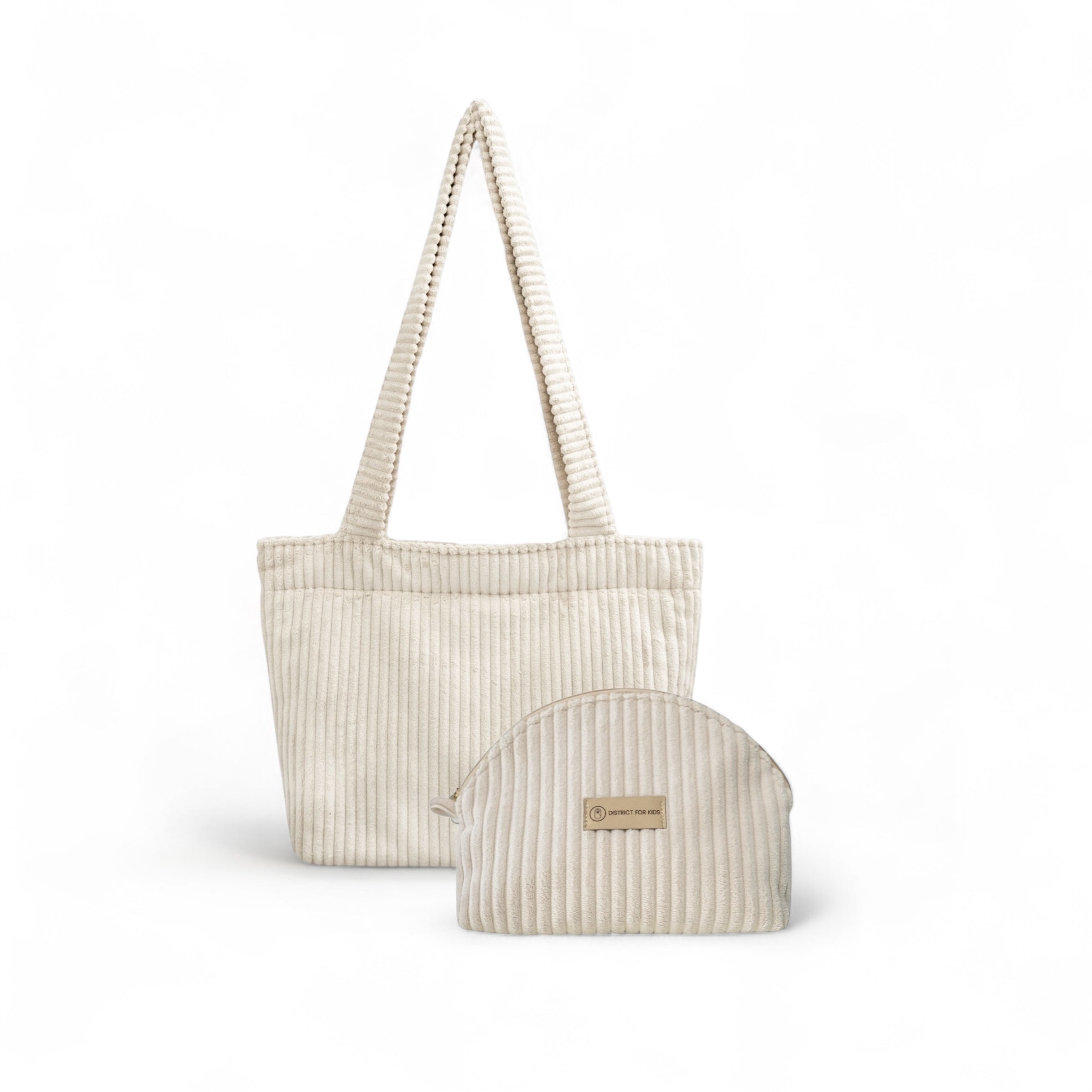 Kosmetiktasche Cord-Baby & Kleinkind-District for Kids-Creme-District for Kids