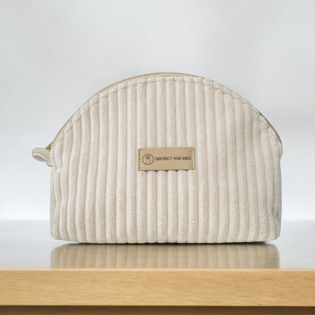 Kosmetiktasche Cord-Baby & Kleinkind-District for Kids-Creme-District for Kids