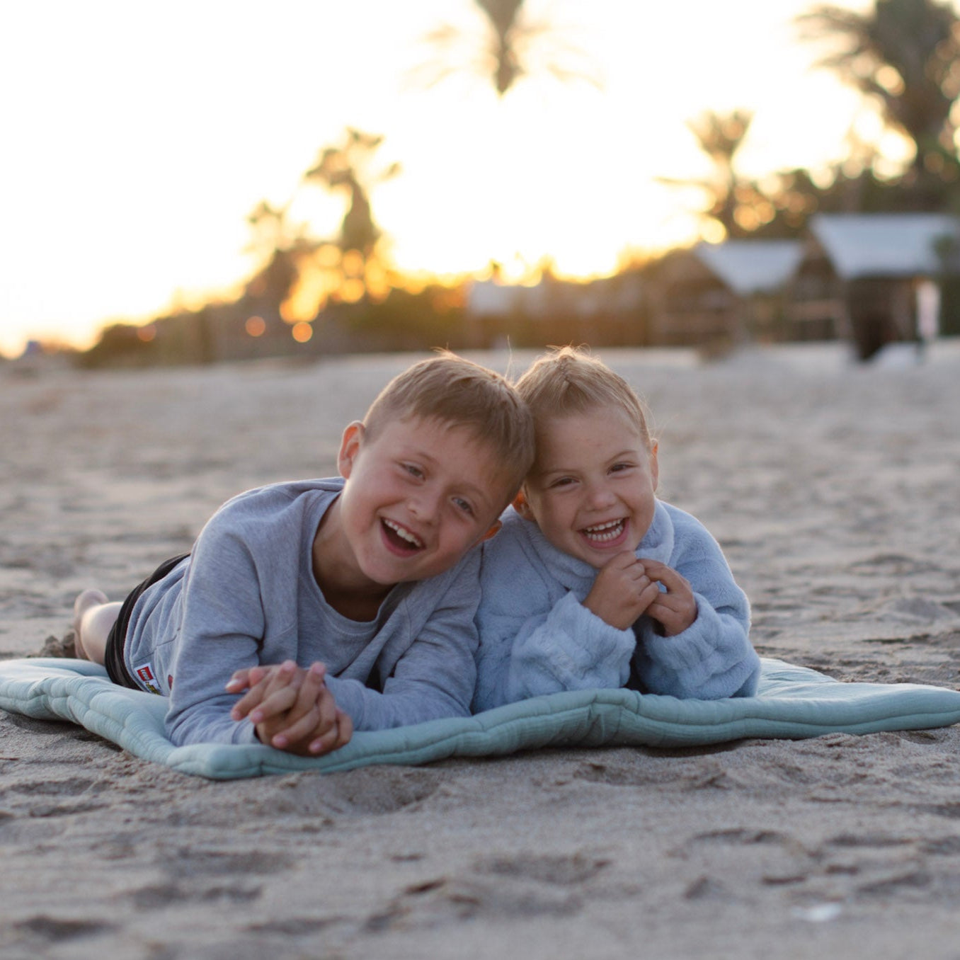 Krabbeldecke Musselin-Krabbeldecke-District for Kids-Beige-District for Kids