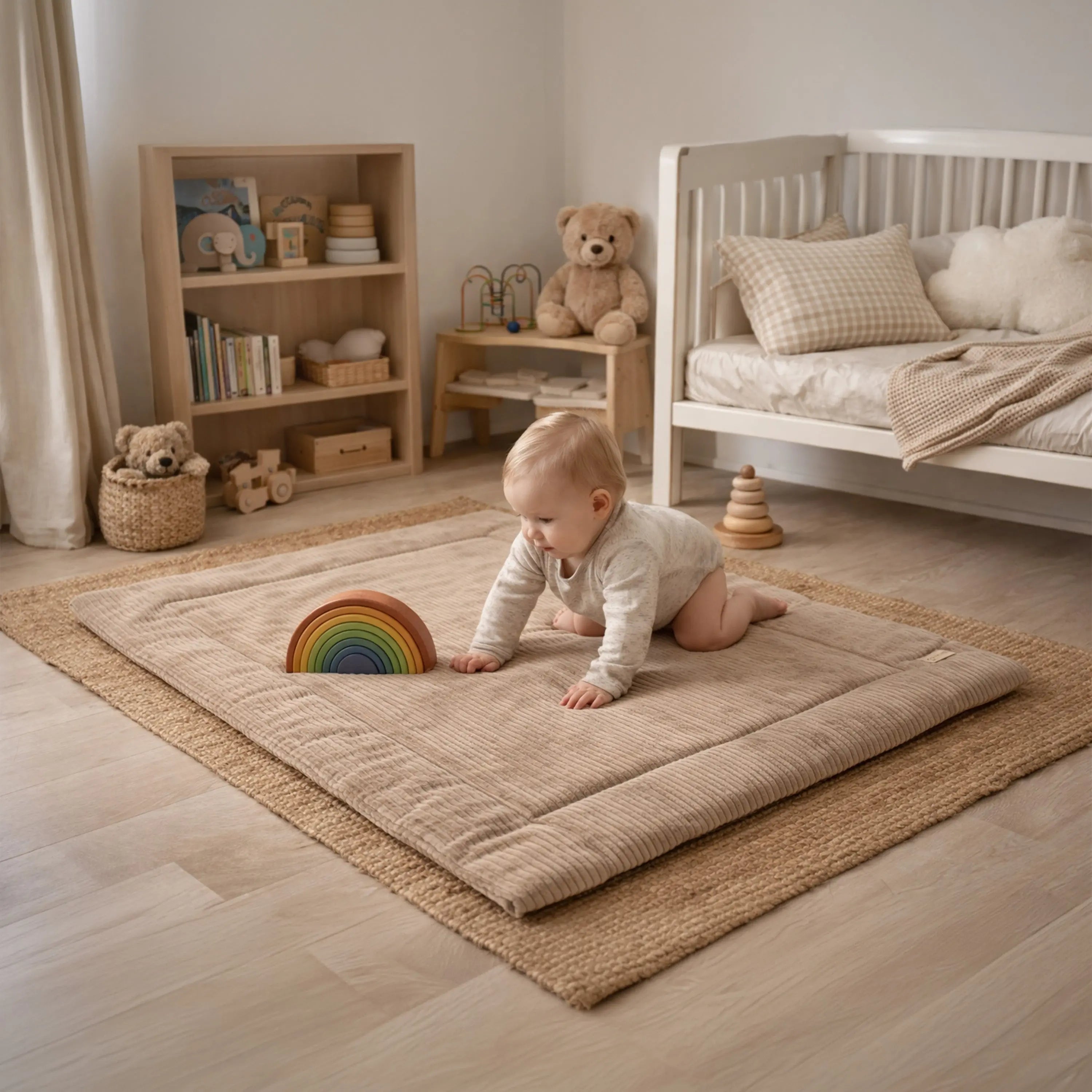 Krabbeldecke Cord - kuschelig & stillvoll District for Kids