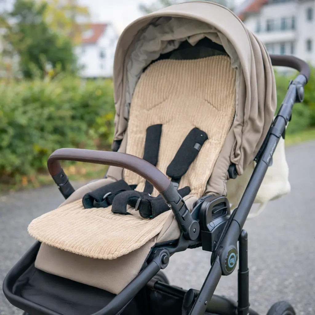 Sitzauflage Cord für den Kinderwagen Cord -universell passend District for Kids