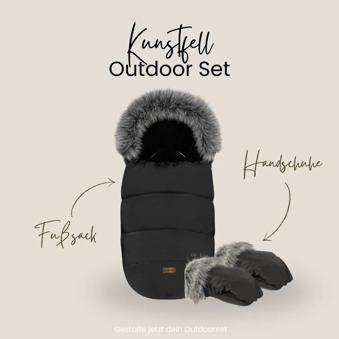 Handschuhe mit Fell für Kinderwagen – Handwärmer District for Kids
