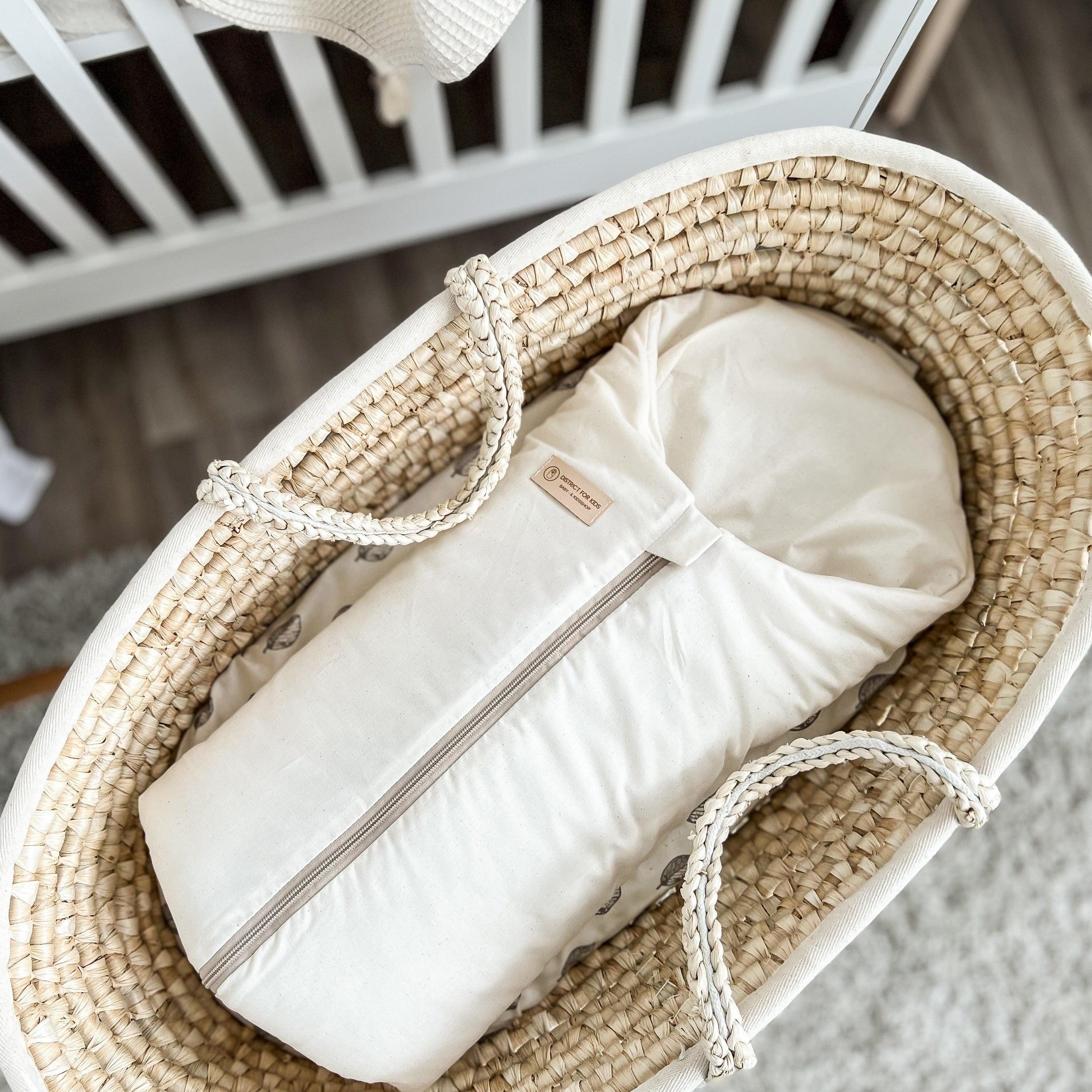 Pucksack 100% Bio-Baumwolle TOG 2.5-Pucksack-District for Kids-Natur-80 cm-2.5 TOG-District for Kids