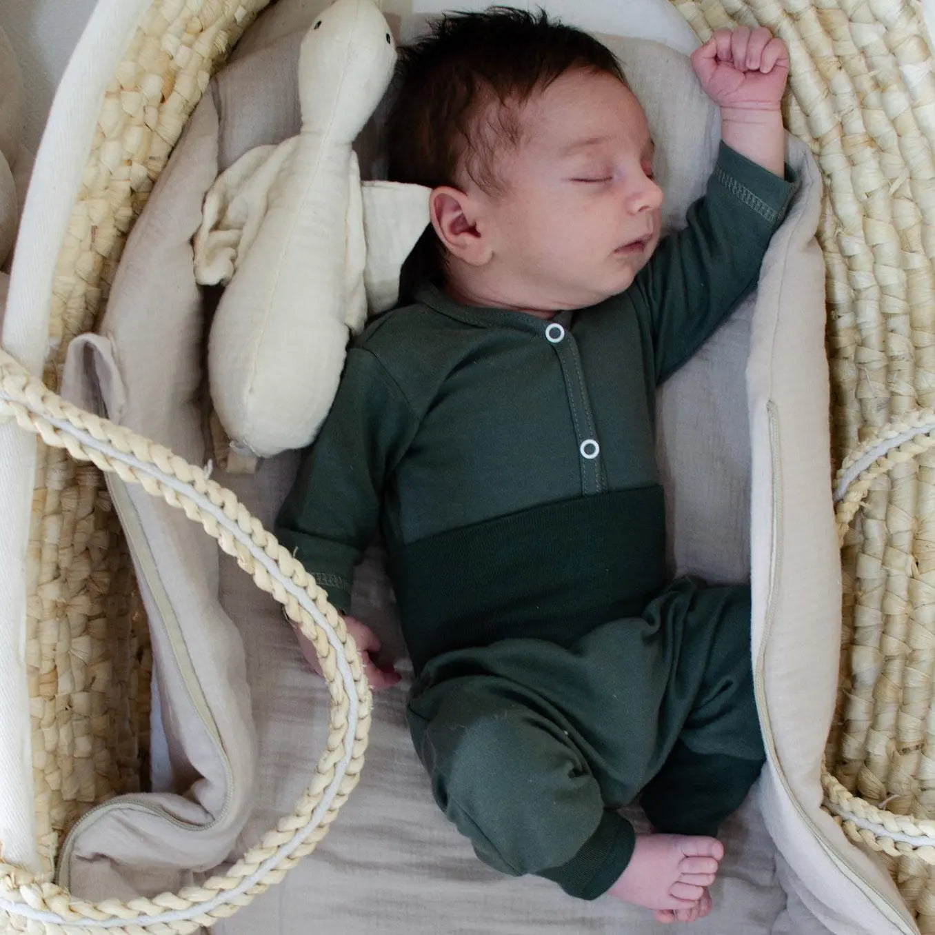 Pucksack Musselin 2.5 TOG-Babyschlafsack-District for Kids-Beige