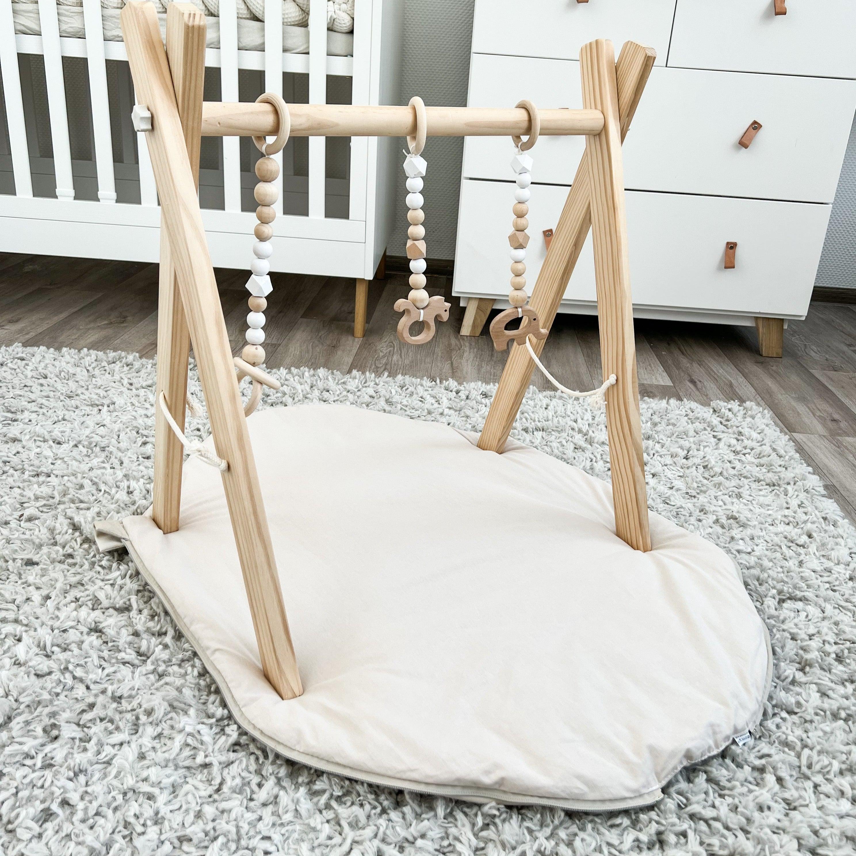 Pucksack Velours TOG 2.5-Babyschlafsack-District for Kids-Beige-80 cm-2.5 TOG-District for Kids