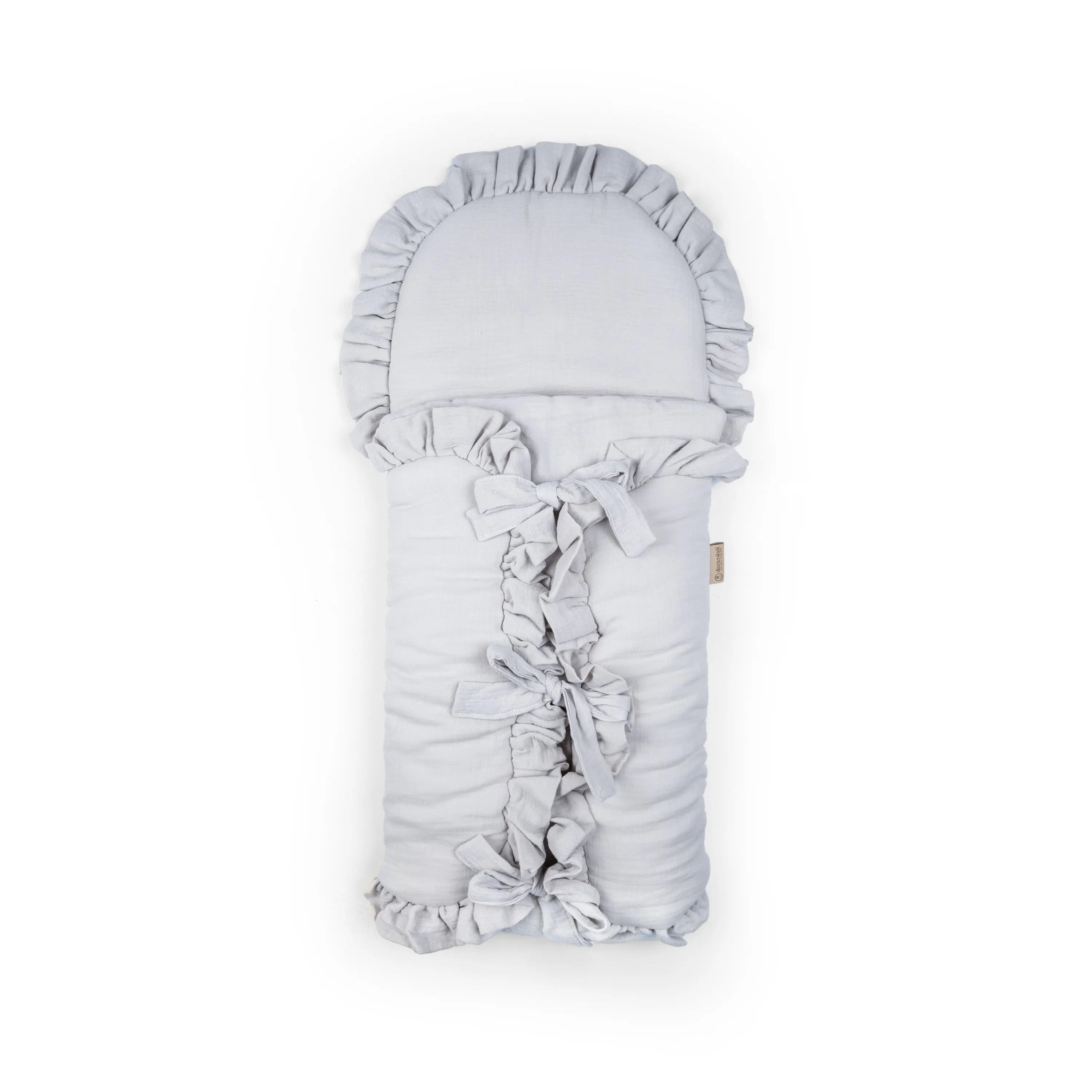 Babyschlafsack Cuddly Musselin mit Schleifen | 2.5 TOG Puck-& Schlafsack District for Kids