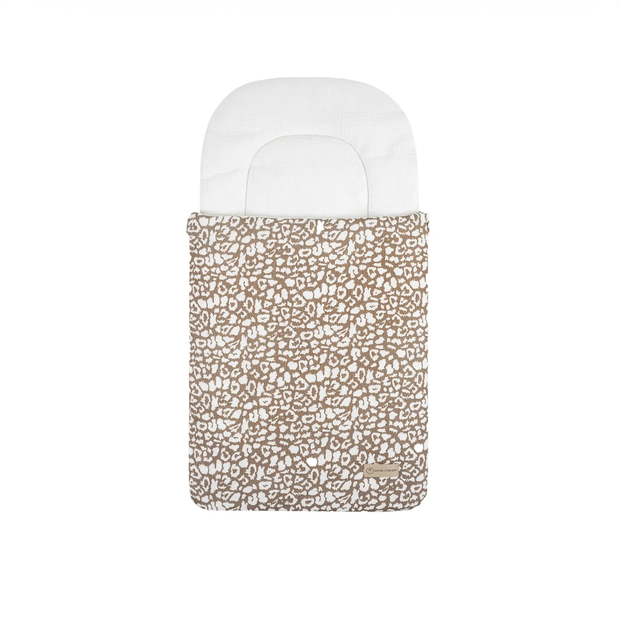 Babyschlafsack Sleepy Musselin Leoprint | 2.5 TOG Ganzjahresschlafsack District for Kids