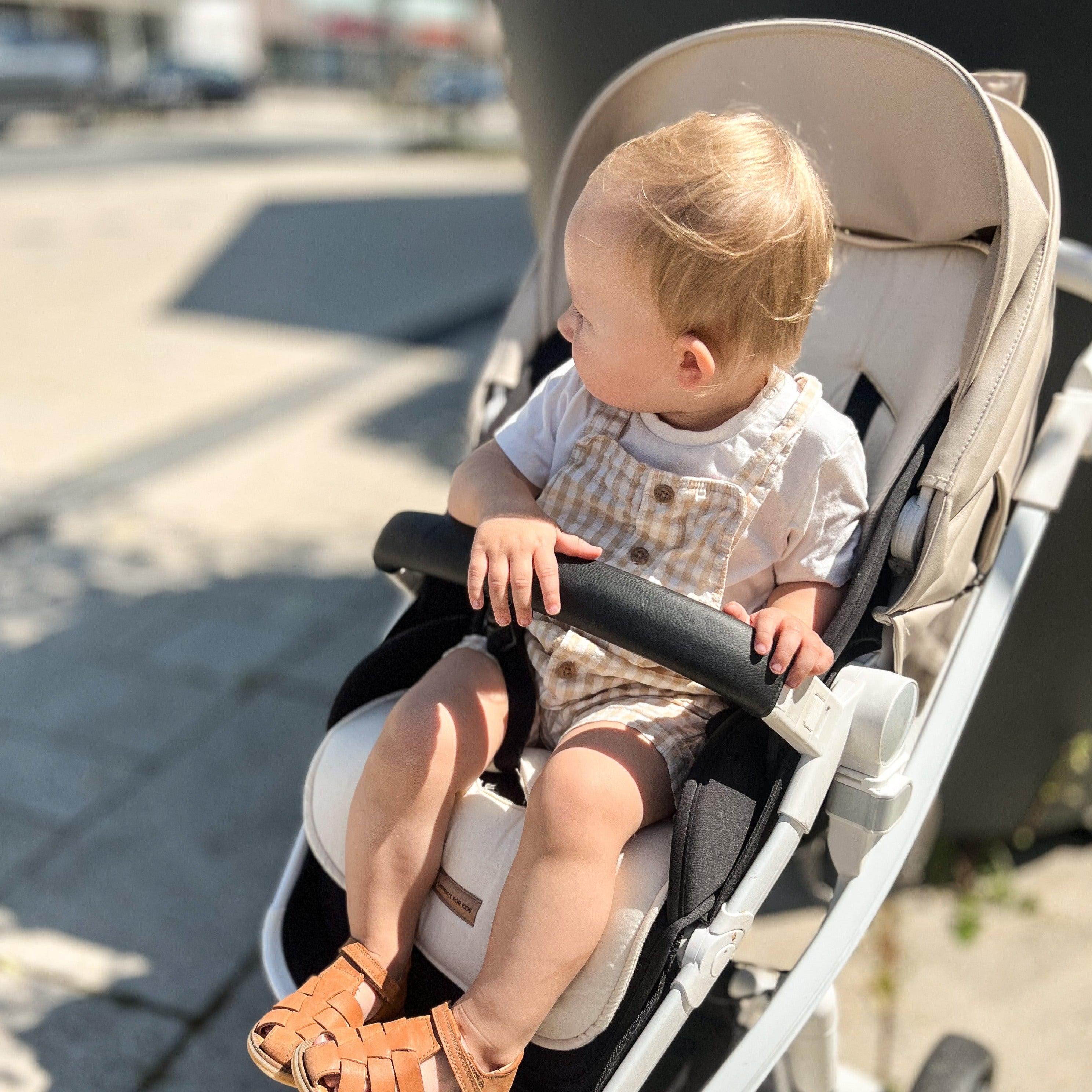 Sitzauflage Universal für den Kinderwagen Organic Bio Baumwolle-Zubehör für Kinderwagen-District for Kids-Natur-District for Kids