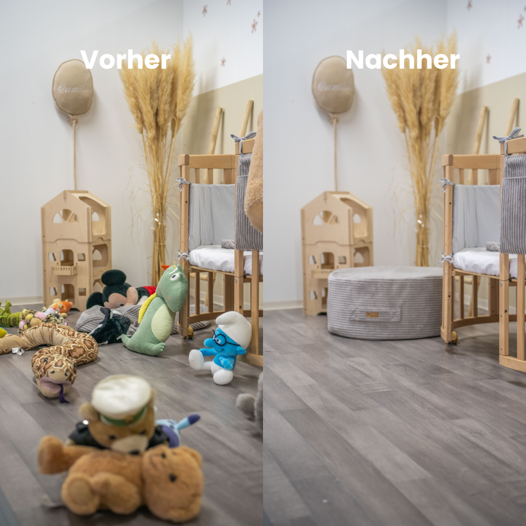 Sitzsack Cord zur Aufbewahrung von Stofftieren | Hide and Seat by Kisu-Sitzsack-District for Kids-Creme-District for Kids