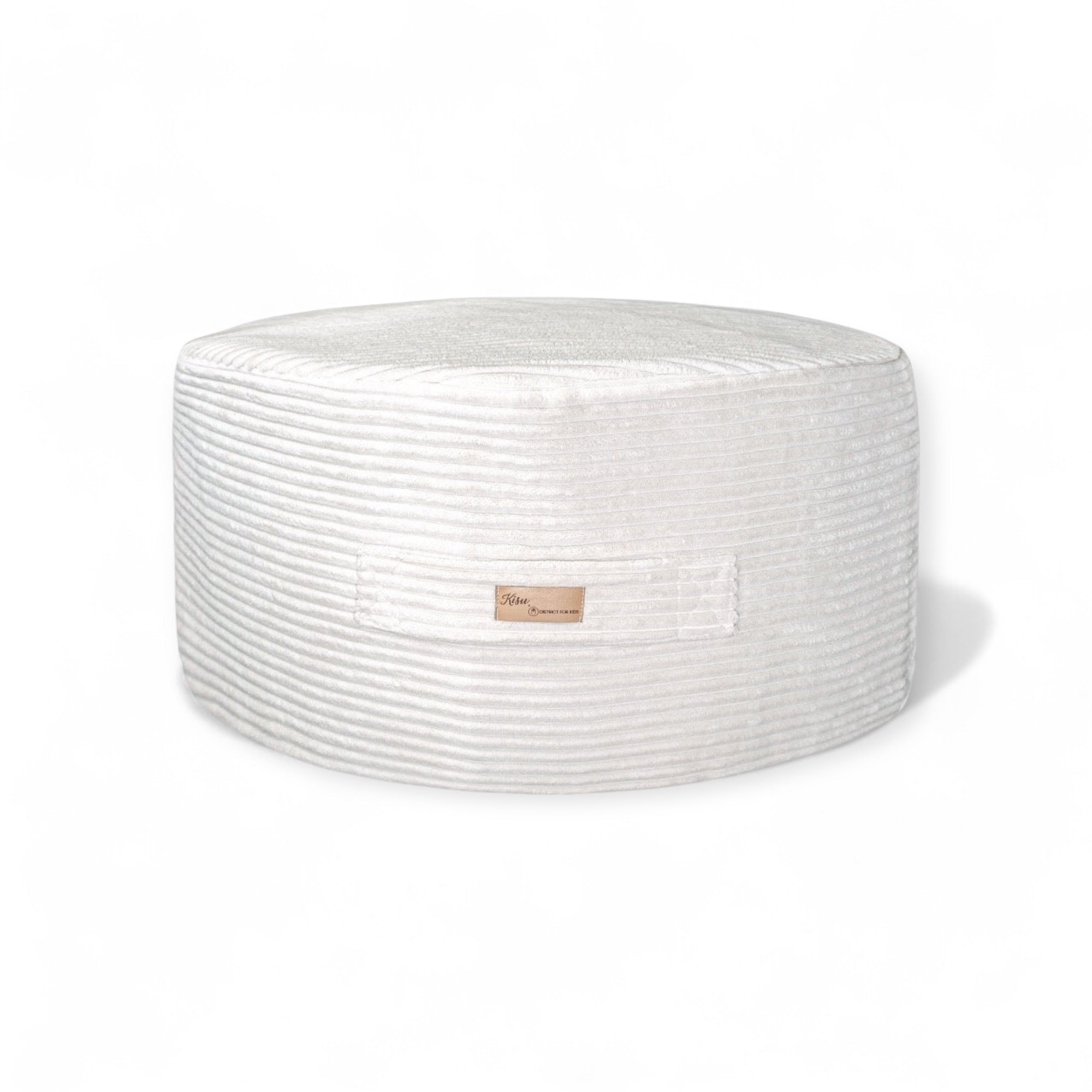 Sitzsack Cord zur Aufbewahrung von Stofftieren | Hide and Seat by Kisu-Sitzsack-District for Kids-Creme-District for Kids