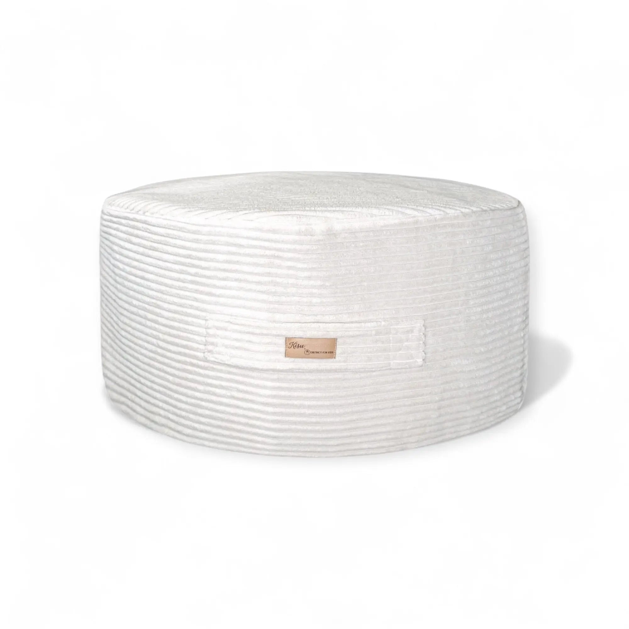 Sitzsack Cord zur Aufbewahrung von Stofftieren | Hide and Seat by Kisu-Sitzsack-District for Kids-Creme-District for Kids