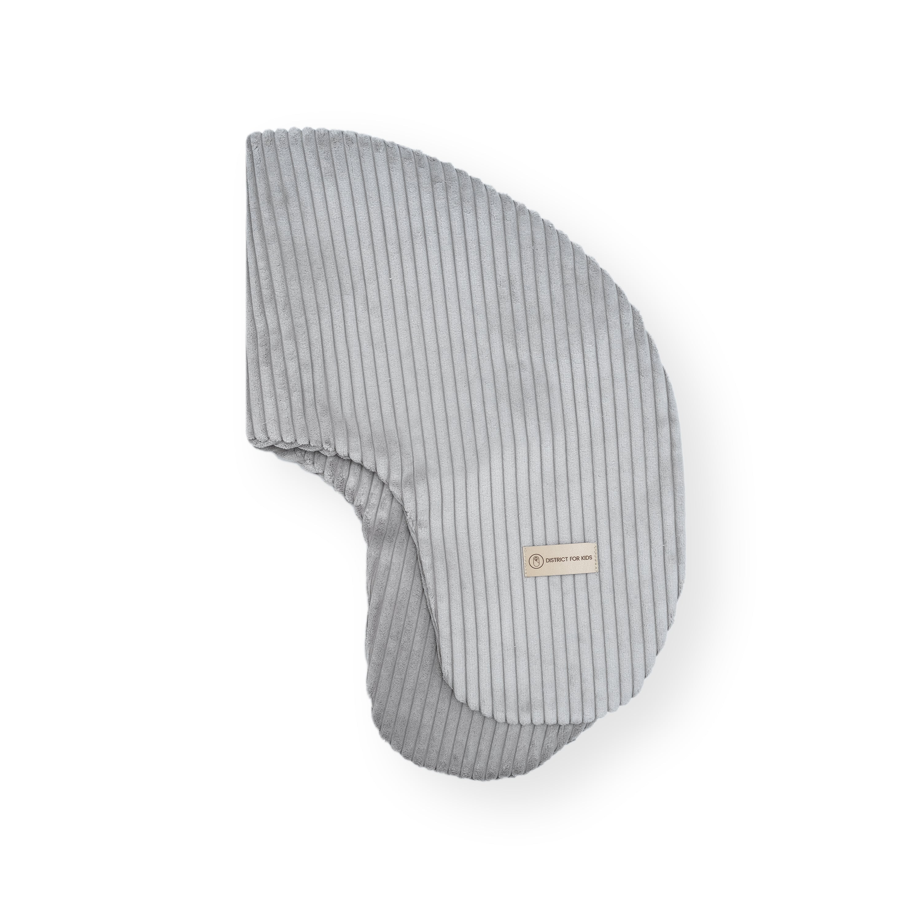 Stillkissen-Ersatzbezug aus Cord - Grau - Stillkissen