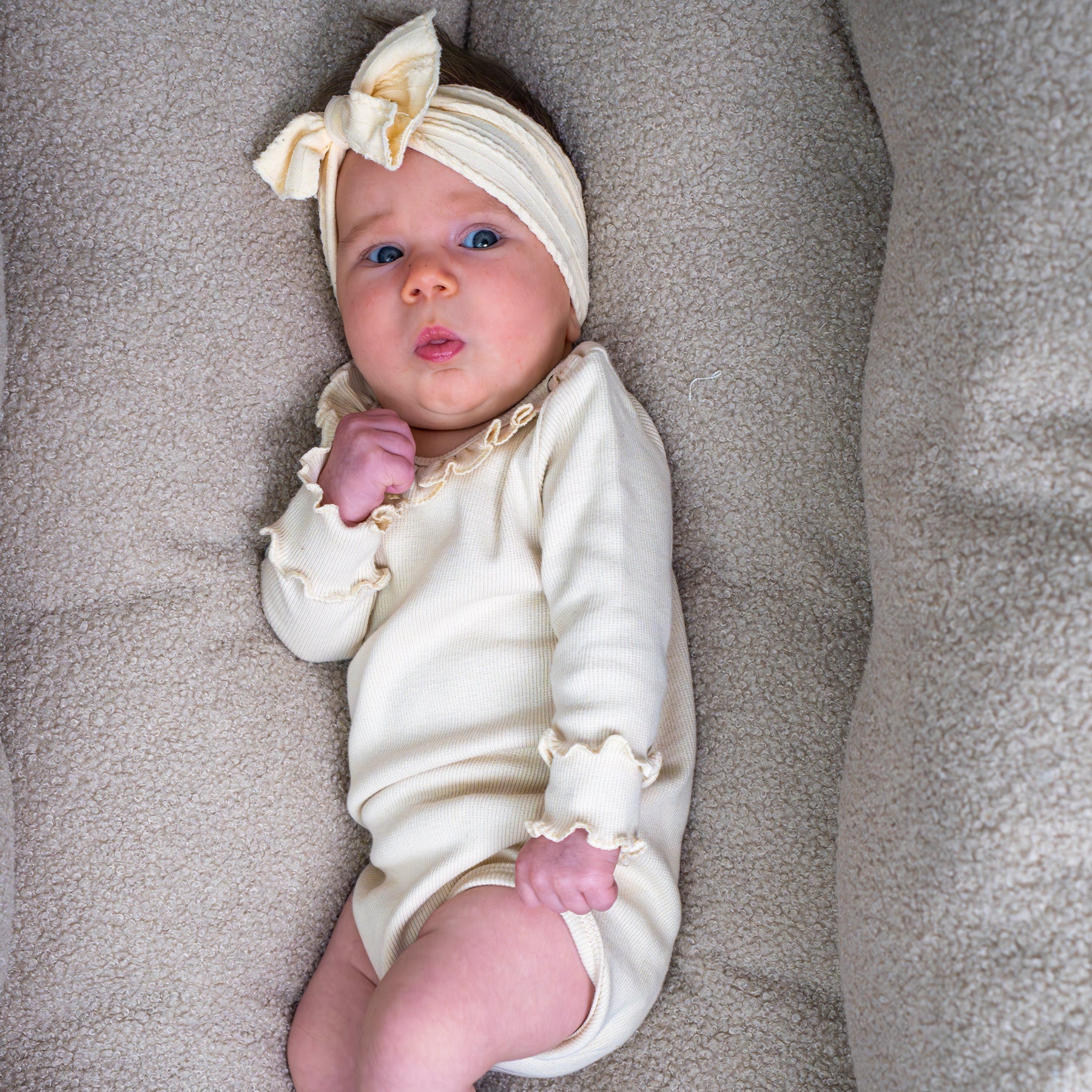 Matratze Bodenmatte Teddystoff Boucle für Kletterbogen Spielezimmer - Baby & Kleinkind