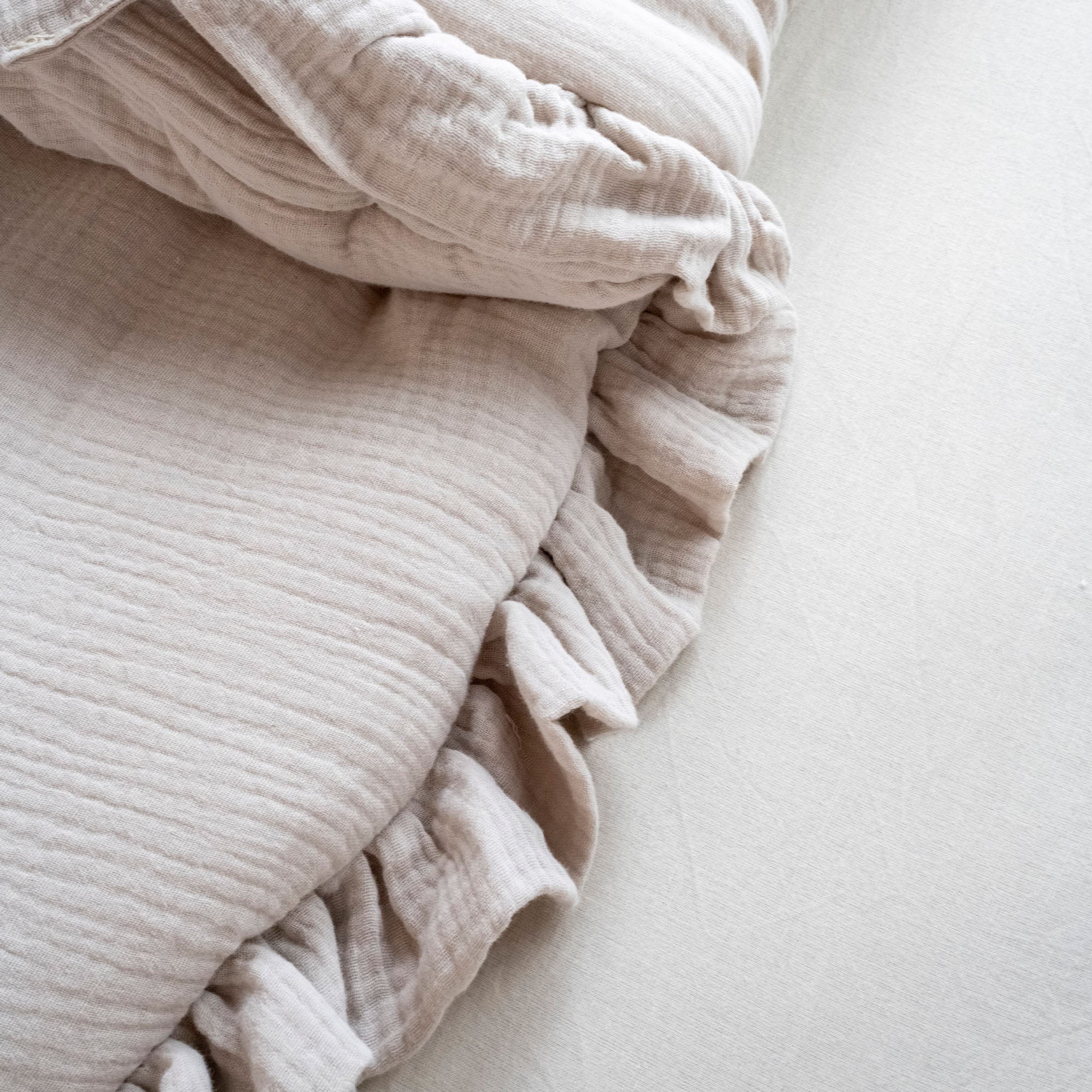 Babyschlafsack Cuddly Musselin mit Schleifen - ganzjähriger Puckschlafsack Babyschlafsack