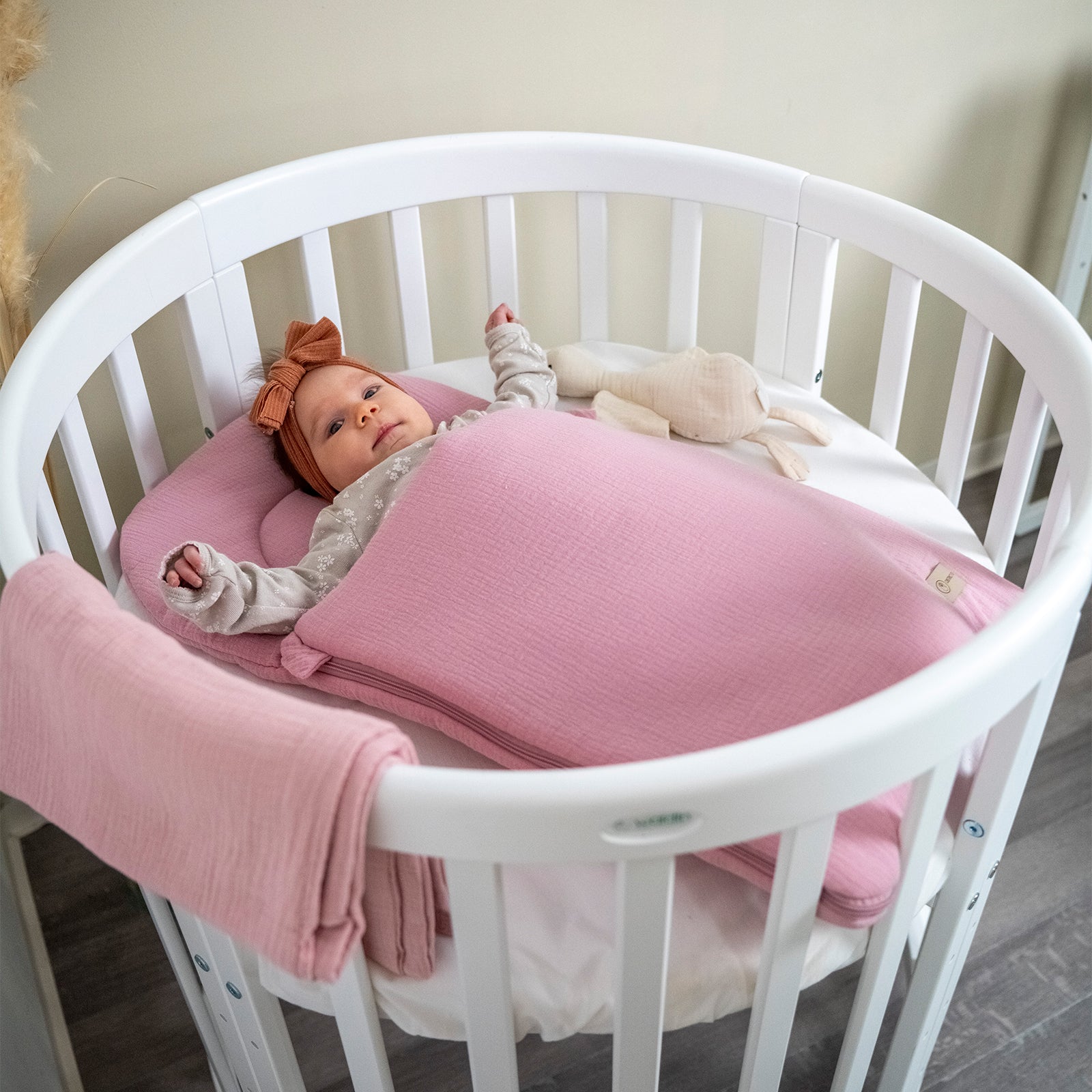 Babyschlafsack Sleepy Musselin – Atmungsaktiver Ganzjahresschlafsack - Babyschlafsack