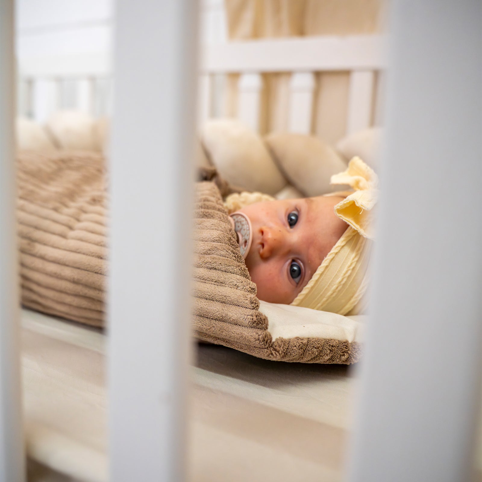 Pucksack Cord mitwachsend - Wärmender Ganzjahres Babyschlafsack - Pucksack