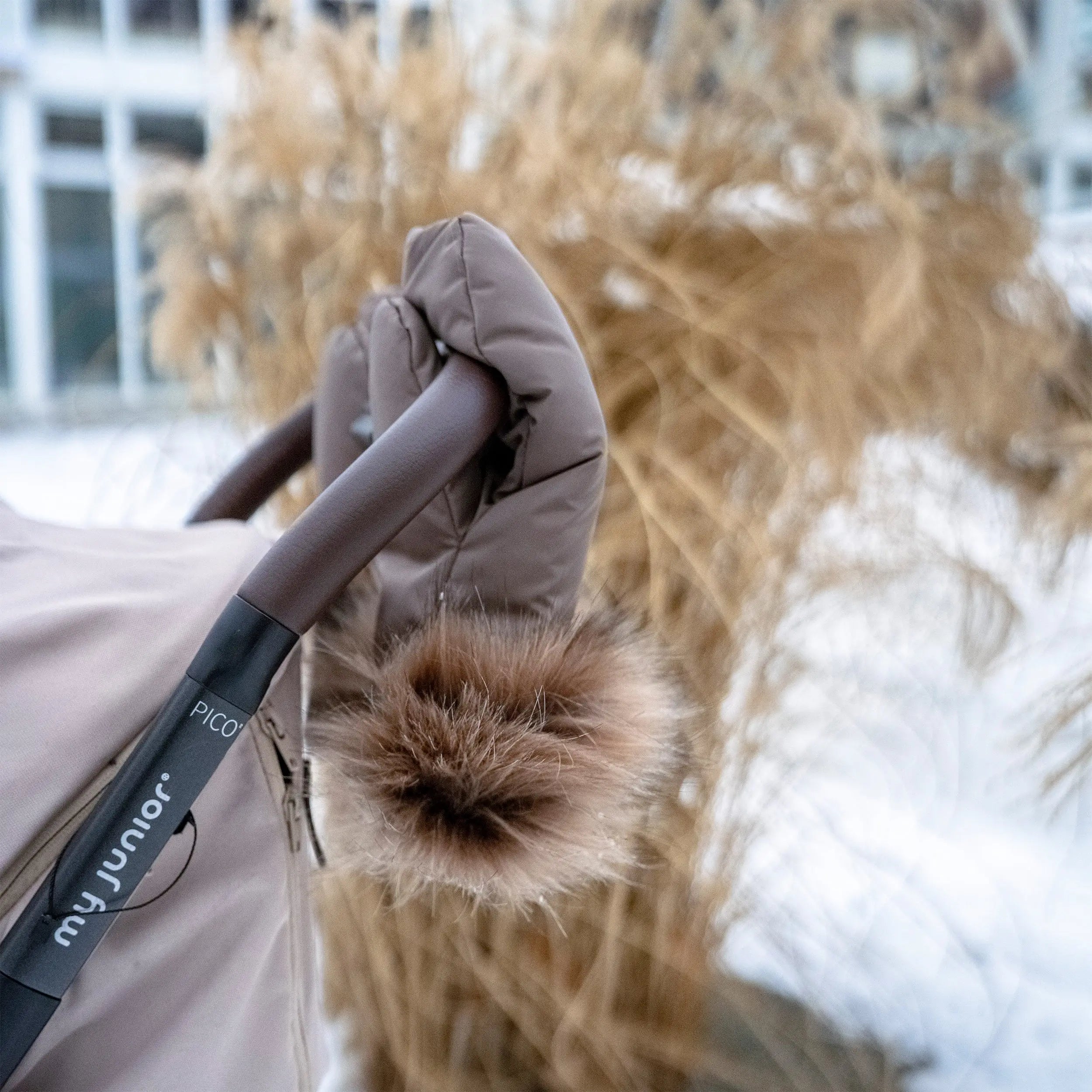 Handschuhe mit Fell für Kinderwagen – Handwärmer District for Kids