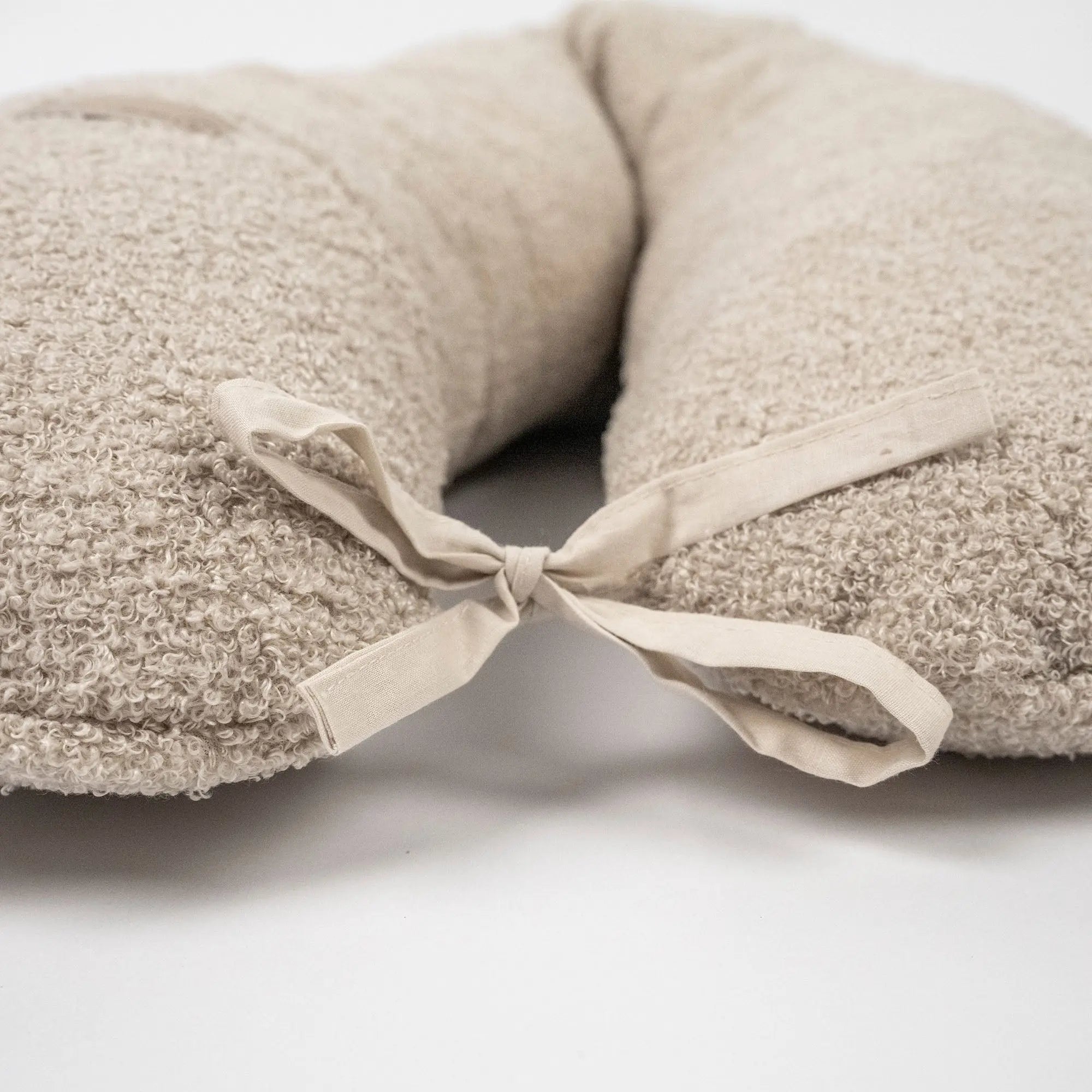 Stillkissen & Schwangerschaftskissen Bouclé Teddy XXL – ergonomisch weich & vielseitig - Stillkissen
