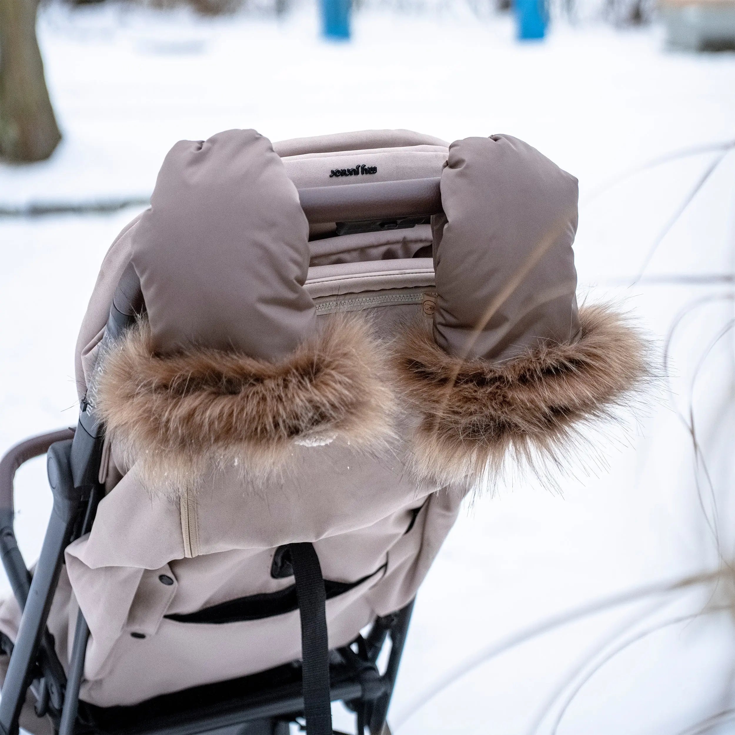 Handschuhe mit Fell für Kinderwagen – Handwärmer District for Kids