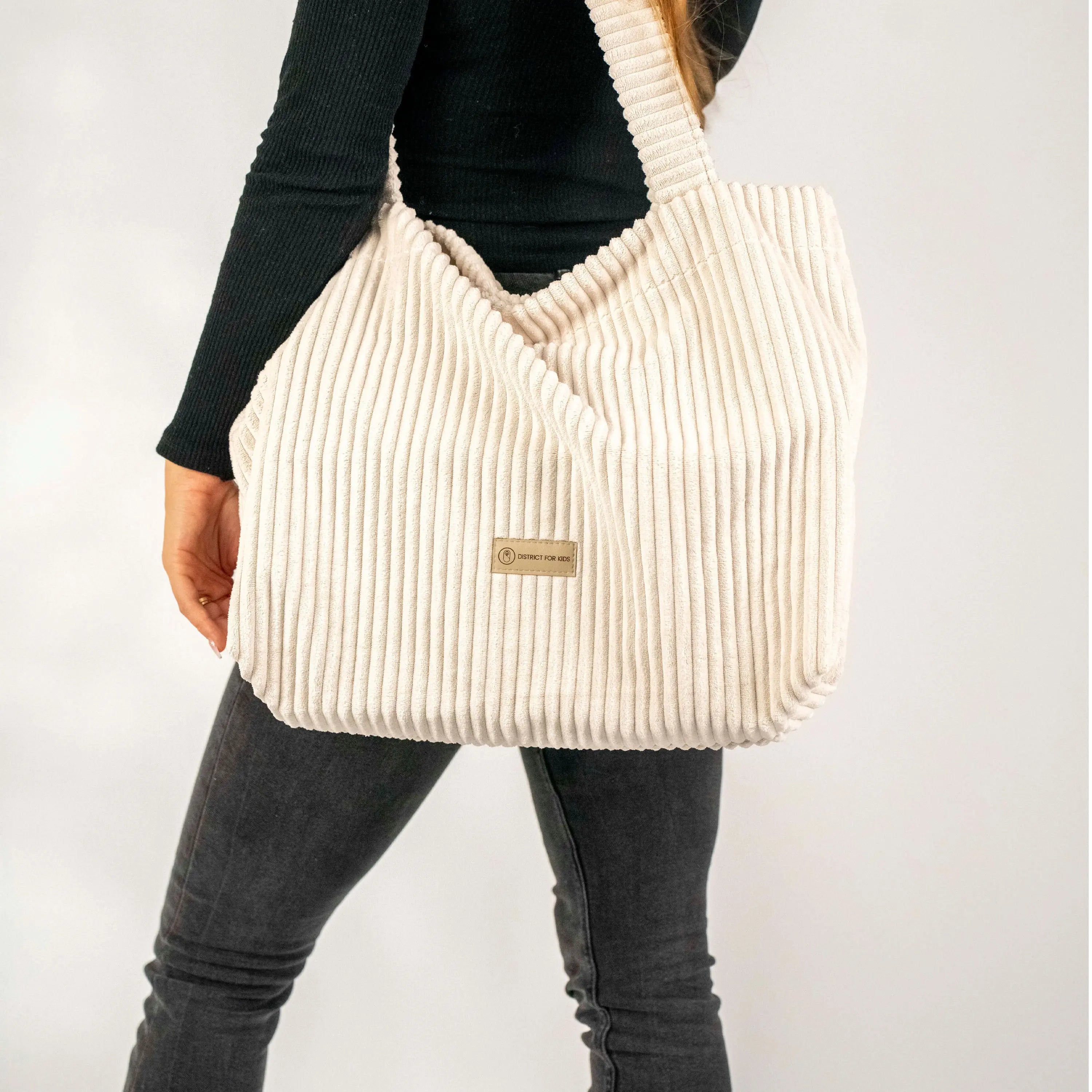 Wickeltasche Cord für den Kinderwagen- Mom bag - Wickeltasche