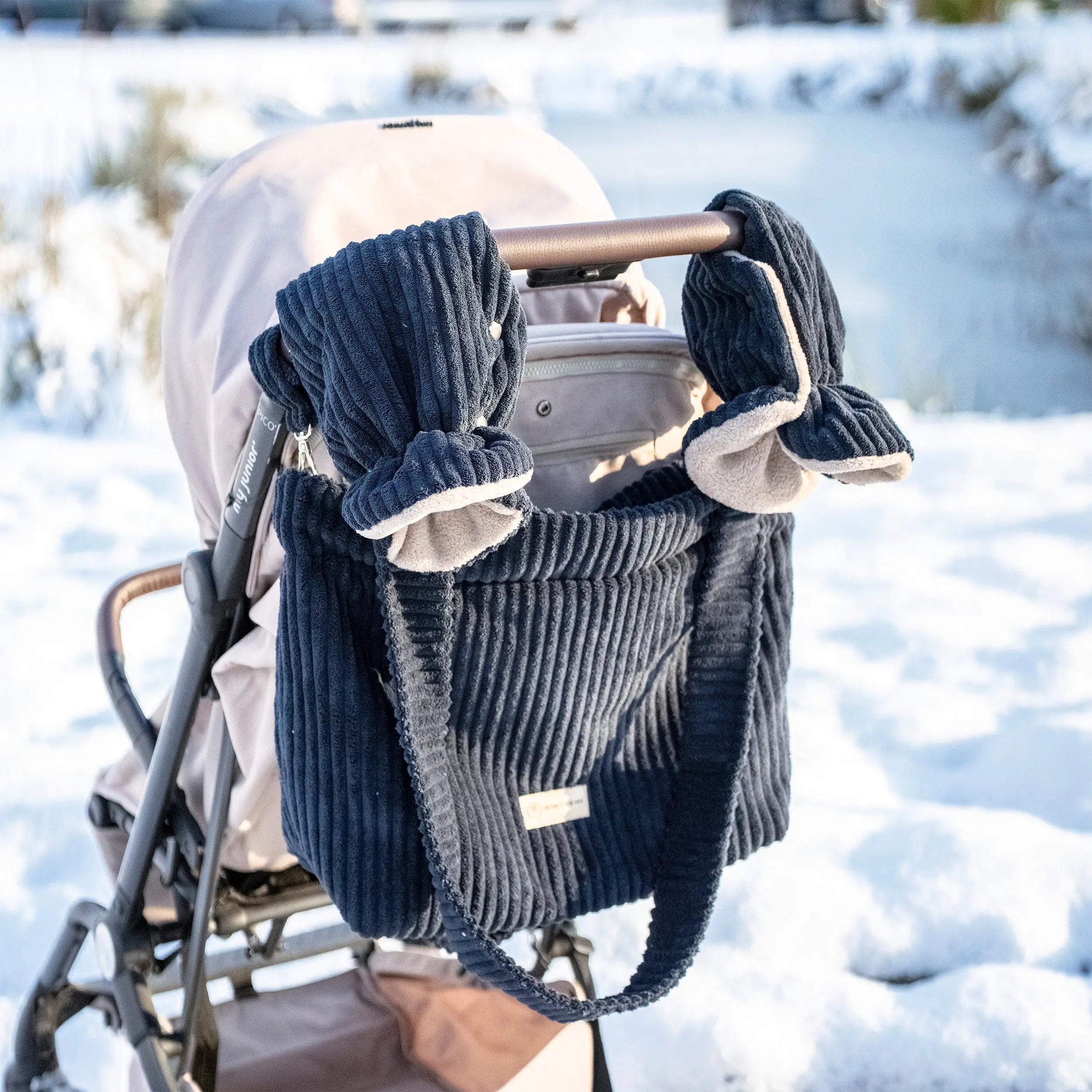 Handschuhe Cord für den Kinderwagen - Handwärmer District for Kids