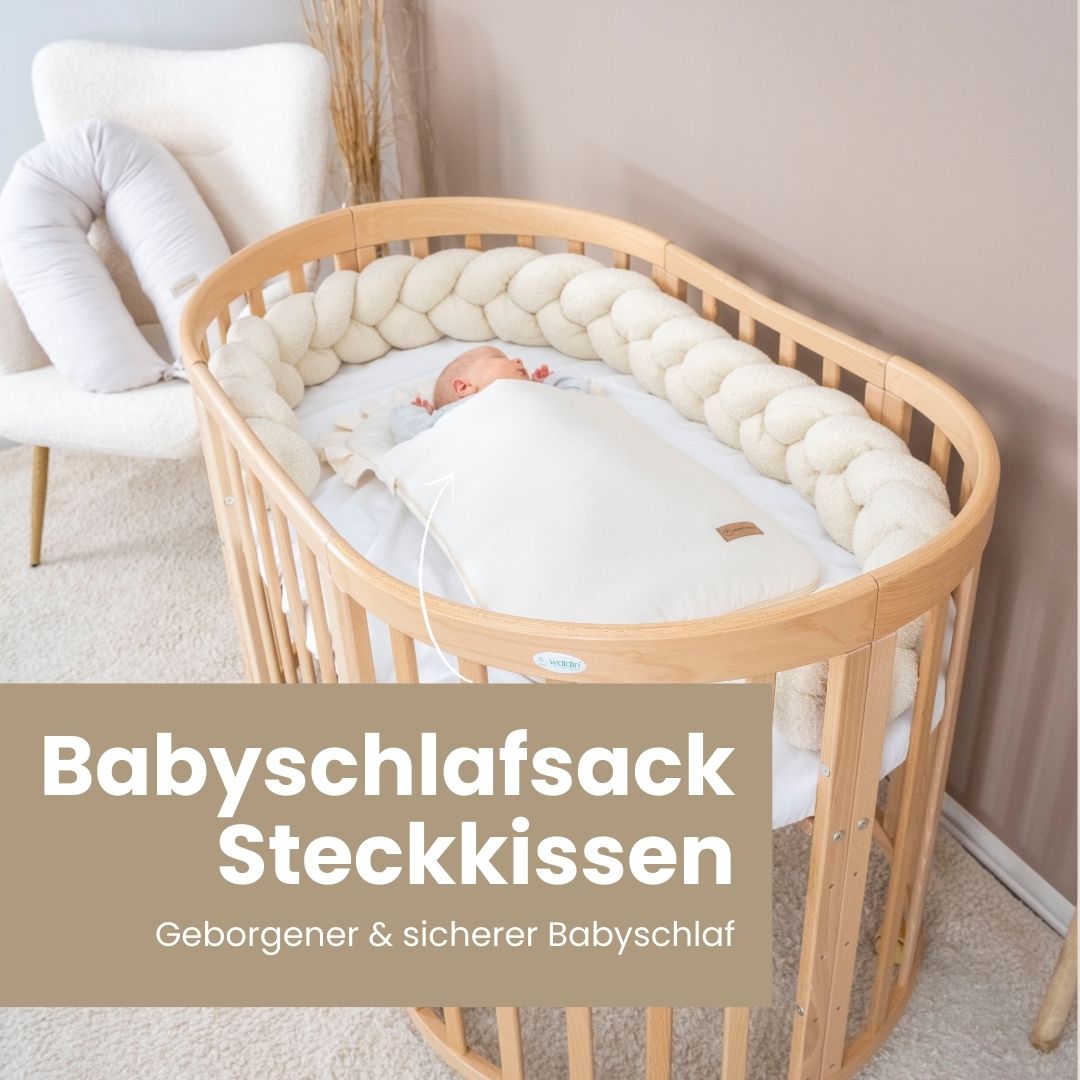 Babyschlafsack Dreamy Bio-Baumwolle - nachhaltiger Ganzjahresschlafsack Babyschlafsack