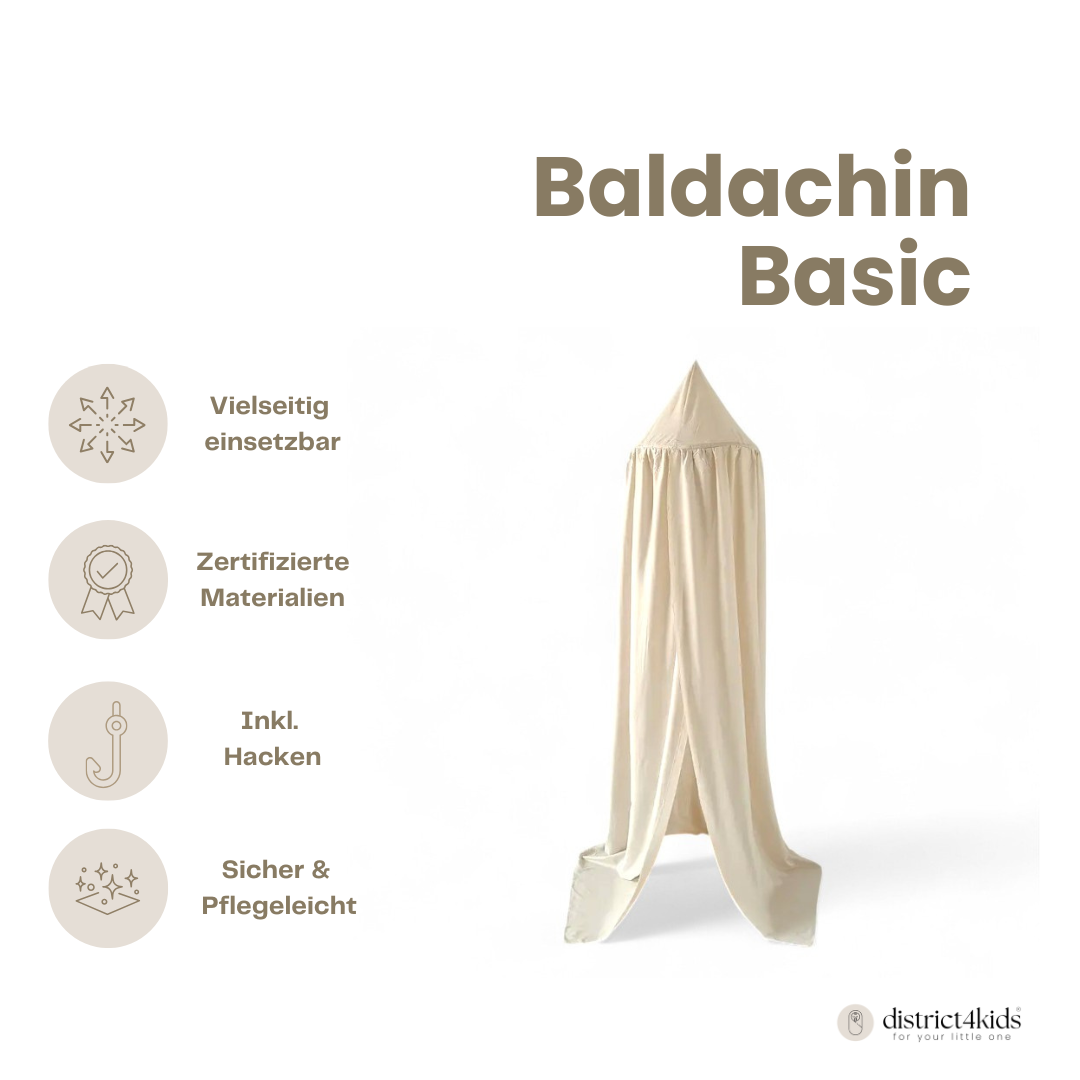Baldachin für Babybett & Kinderzimmer – stilvoll & zeitlos - Baldachine & Betthimmel
