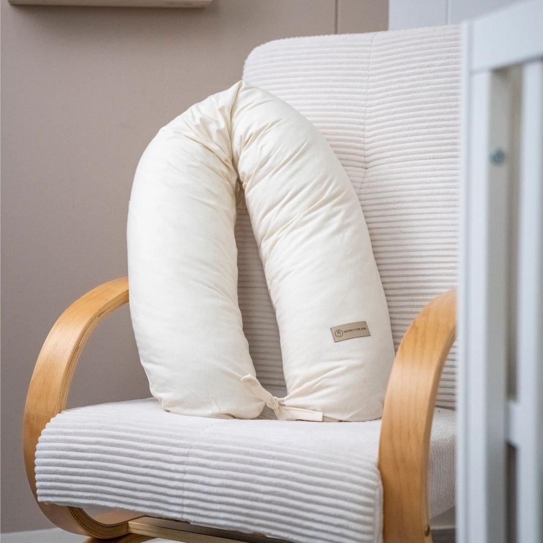 Stillkissen & Schwangerschaftskissen Bio Baumwolle XXL – ergonomisch weich & vielseitig - Stillkissen