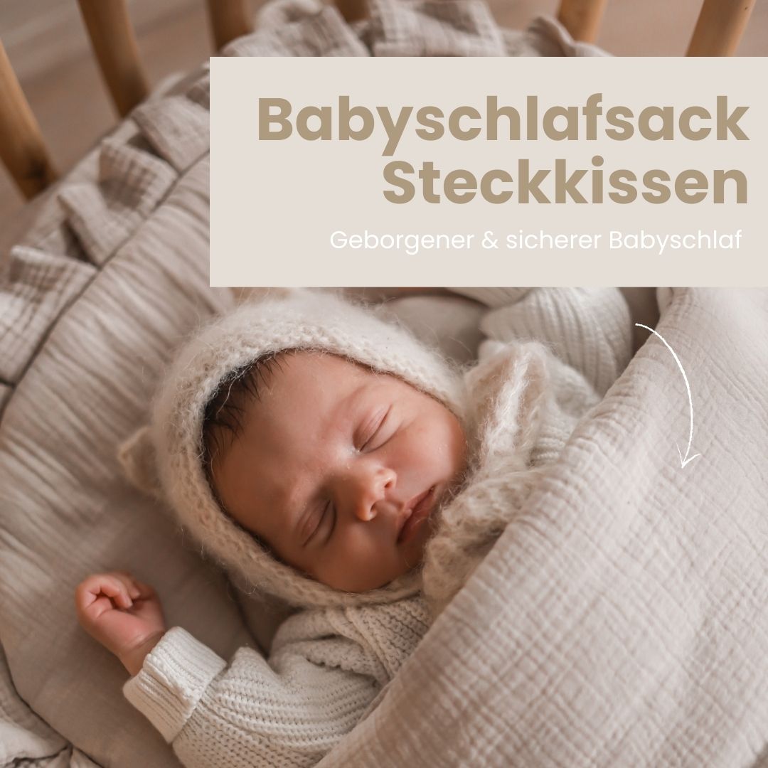 Babyschlafsack Dreamy Musselin – Atmungsaktiver Ganzjahresschlafsack - Babyschlafsack