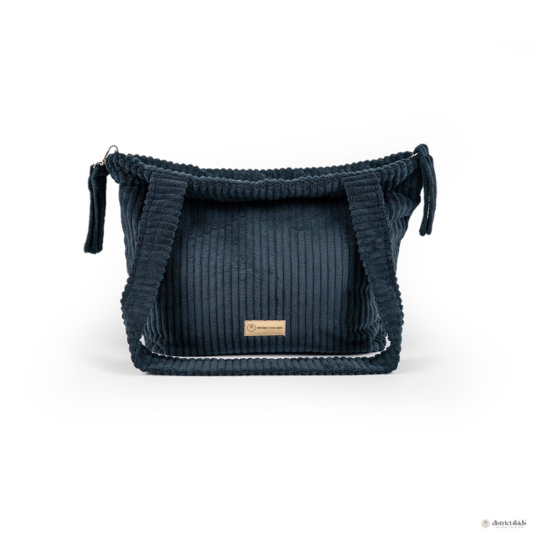 Wickeltasche Cord für den Kinderwagen - Mom bag - Schwarz - Wickeltasche