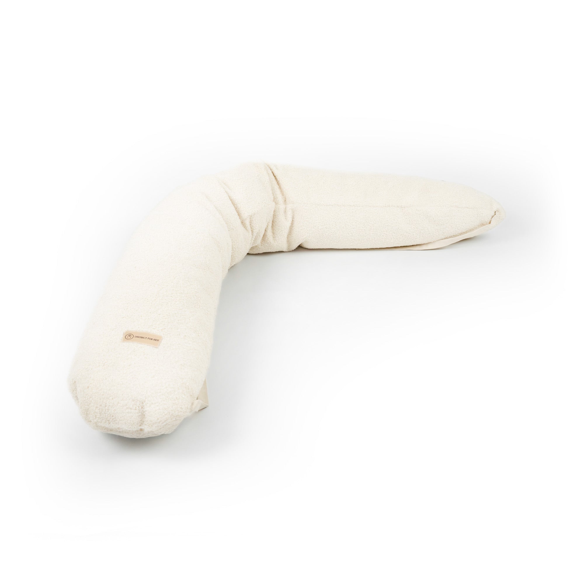 Stillkissen & Schwangerschaftskissen Bouclé Teddy XXL – ergonomisch weich & vielseitig - Creme - Stillkissen