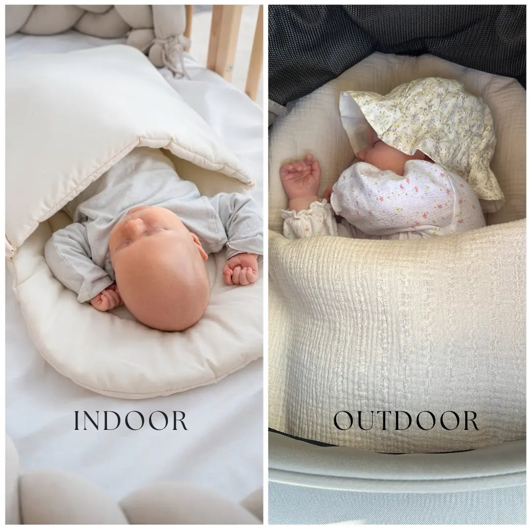 Babyschlafsack Sleepy Musselin | 2.5 TOG Ganzjahresschlafsack District for Kids