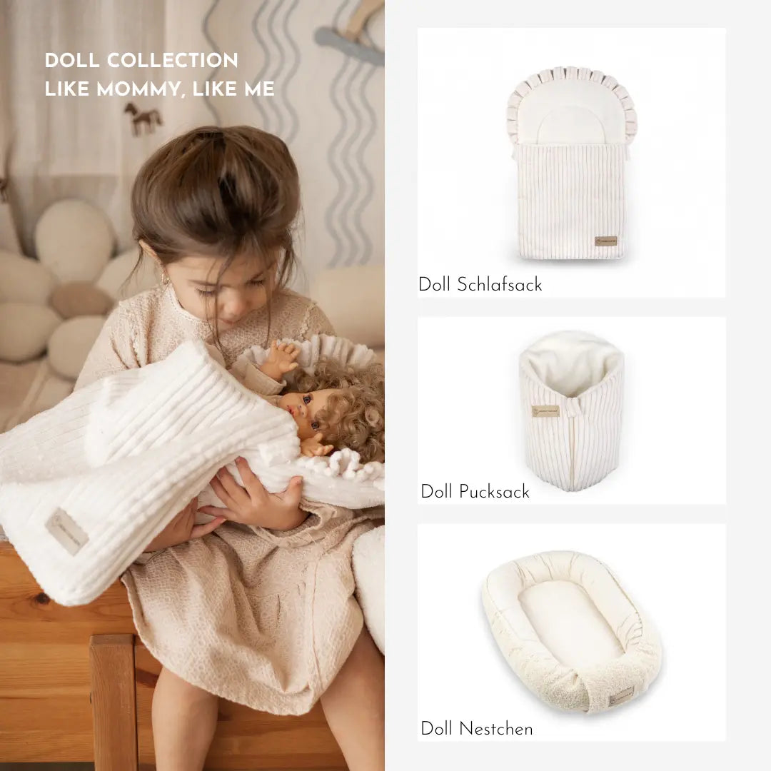 Babynest für Puppen & Kuscheltiere - Cord District for Kids