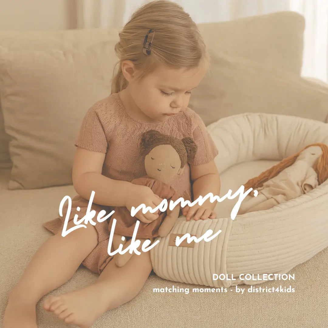 Babynest für Puppen & Kuscheltiere - Cord District for Kids