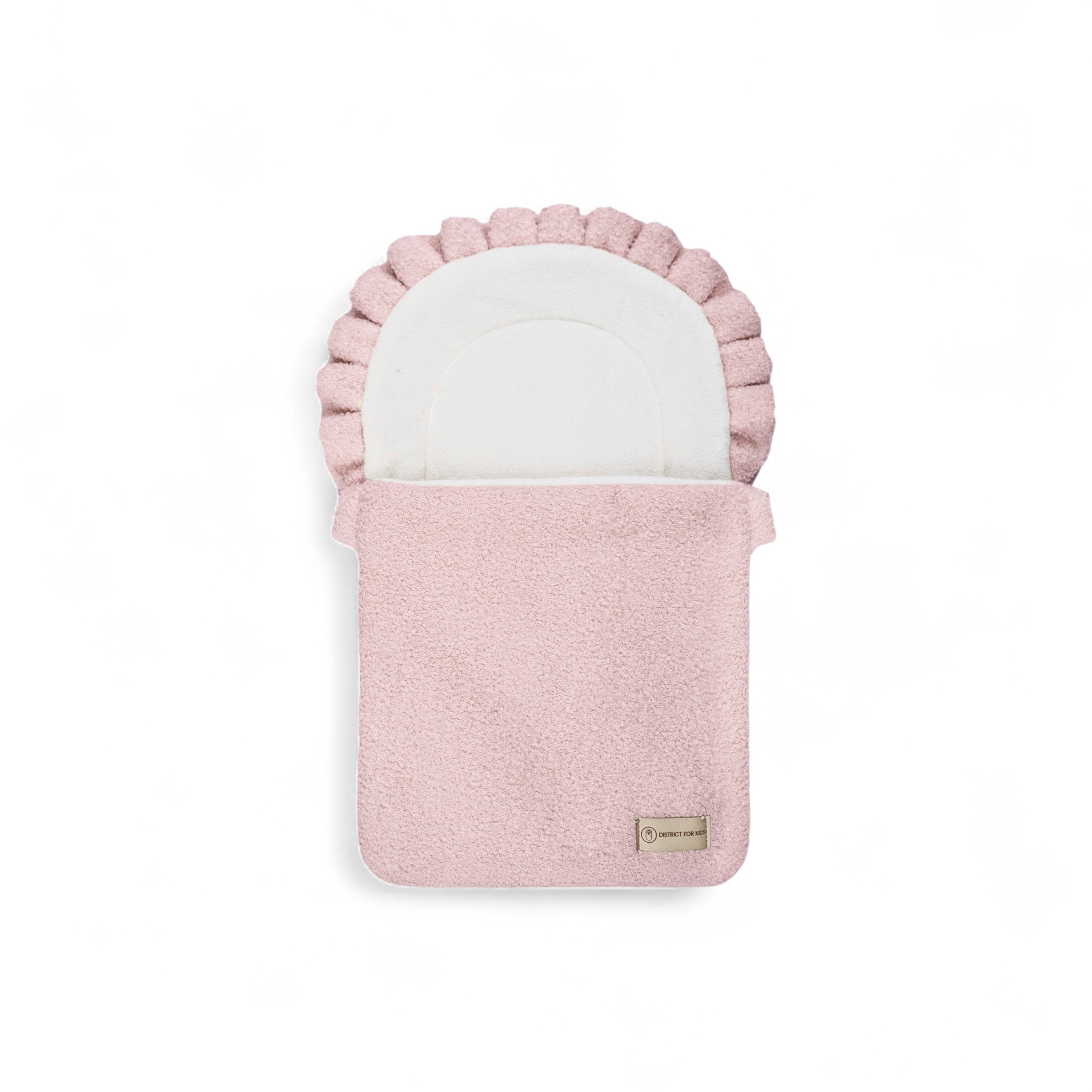 Babyschlafsack für Puppen & Kuscheltiere - Teddystoff Boucle