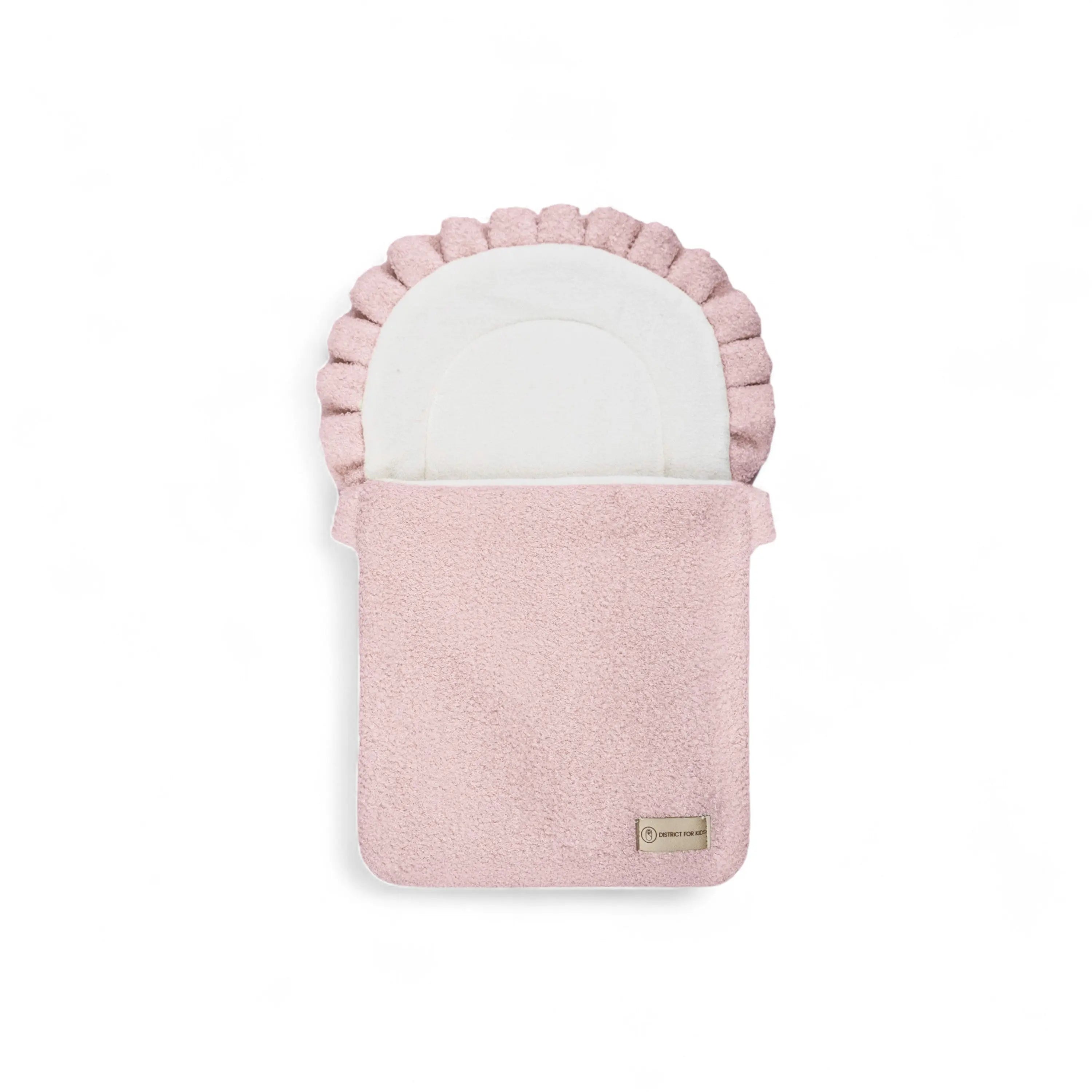 Babyschlafsack für Puppen & Kuscheltiere - Teddystoff Boucle District for Kids