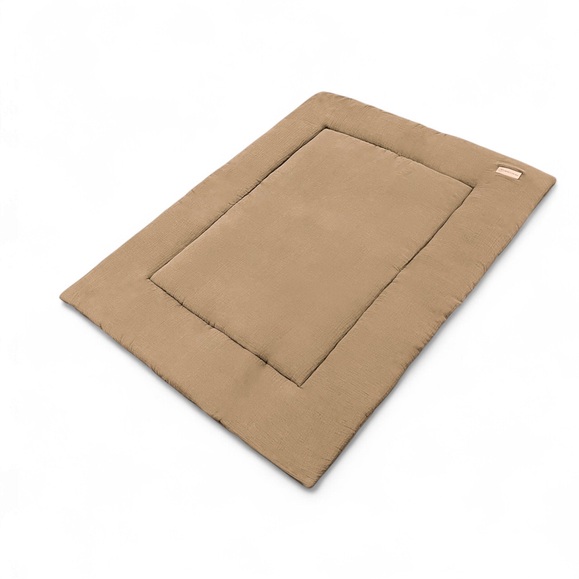 Krabbeldecke Musselin - atmungsaktiv & sicher - Krabbeldecke