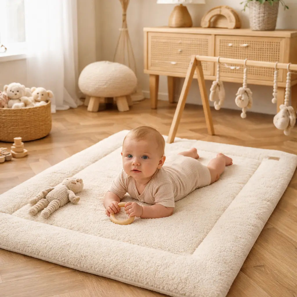 Krabbeldecke Teddy Bouclé - modern & kuschelig District for Kids