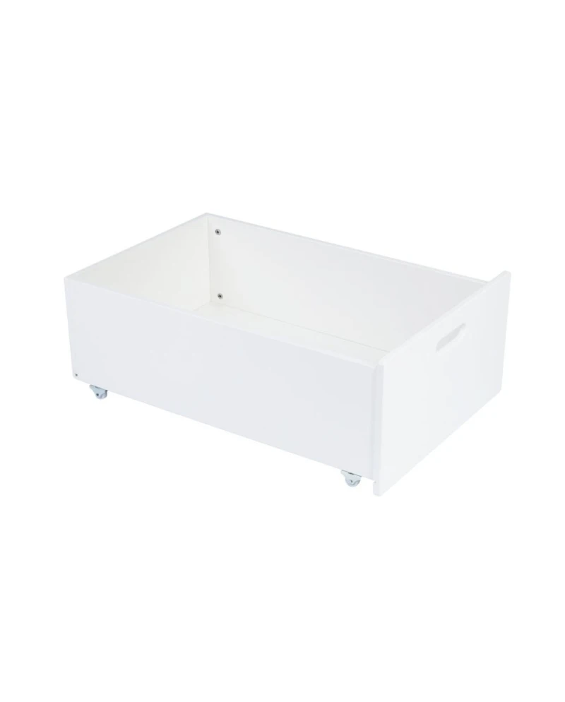 Kinderbett-Schublade – clevere Aufbewahrung für mehr Ordnung - Weiß - Babybett