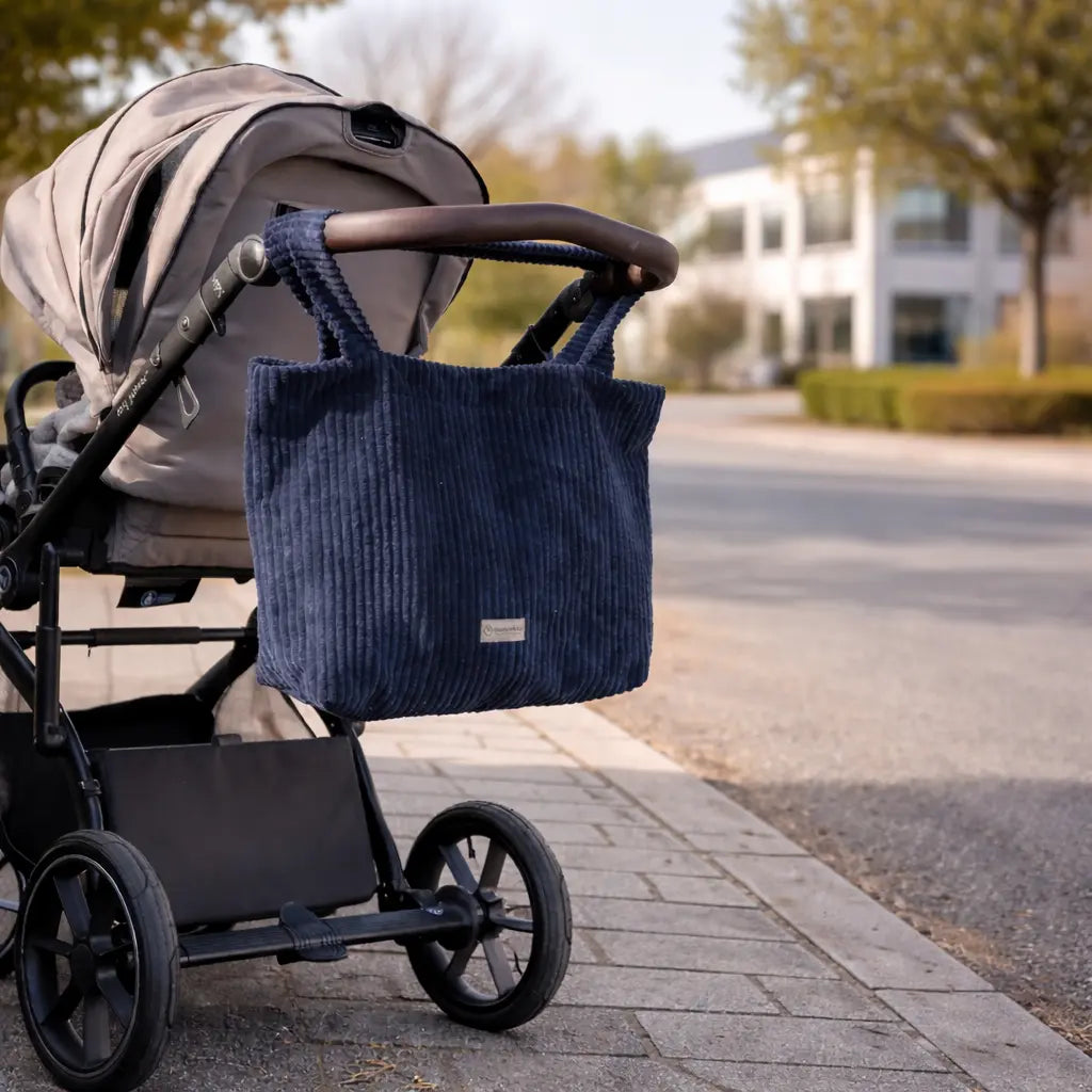 Shopper Mom Bag Cord - Perfekt für den Alltag, Kinderwagen, Cross Shoulder District for Kids