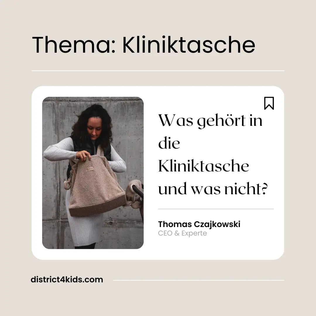 Kliniktasche packen: Checkliste - Das brauchst du wirklich