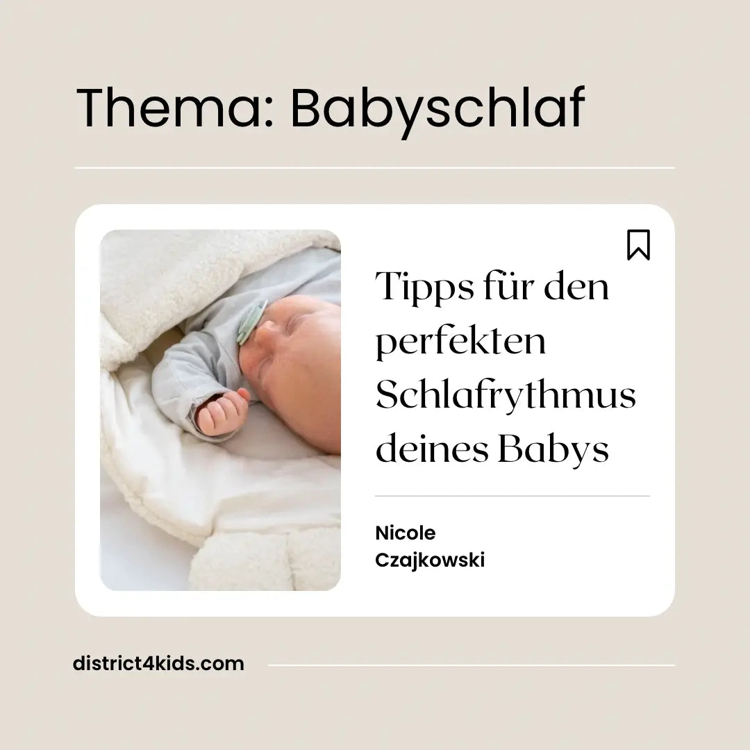 So findest du den passenden Schlafrythmus fürs Baby