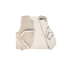 Wende-Weste für Kleinkinder | Teddy Bouclé & Musselin | Unisex 1-5 Jahre