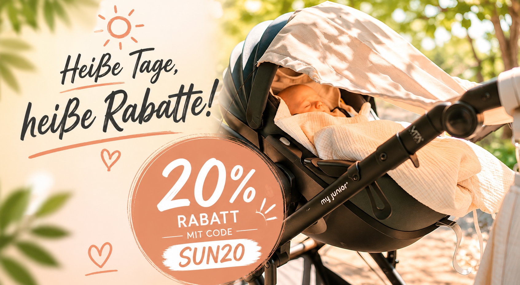 20% rabattcode sun50 district for kids