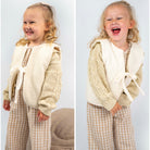 Wende-Weste für Kleinkinder | Teddy Bouclé & Musselin | Unisex 1-5 Jahre