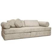 Spielsofa Cord – Kreativer Spielspaß & Gemütlichkeit - Beige - Spielsofa