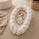Babynest & Bettschlange 2 in 1 | Teddystoff Boucle District for Kids